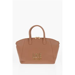 Moschino Brown Polyethylene Tote Bag