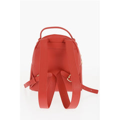 Moschino Red Polyethylene Backpack