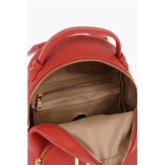 Moschino Red Polyethylene Backpack