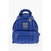 Moschino Blue Nylon Backpack