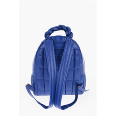 Moschino Blue Nylon Backpack