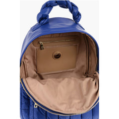 Moschino Blue Nylon Backpack