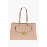 Moschino Beige Polyethylene Shoulder Bag