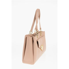 Moschino Beige Polyethylene Shoulder Bag