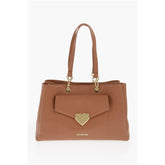 Moschino Brown Polyethylene Shoulder Bag