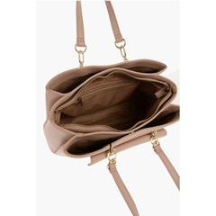 Moschino Beige Polyethylene Shoulder Bag