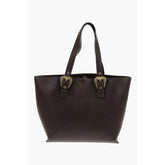 Versace Brown Polyester Shoulder Bag