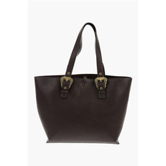 Versace Brown Polyester Shoulder Bag