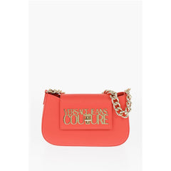 Versace Orange Polyester Shoulder Bag