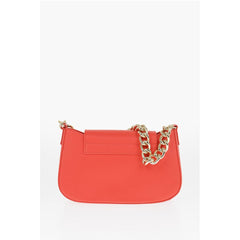 Versace Orange Polyester Shoulder Bag
