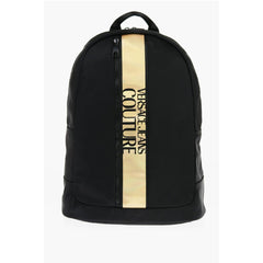 Versace Black Polyamide Backpack