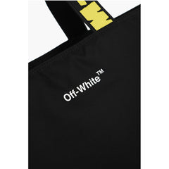 Off-White Black Nylon Tote Bag