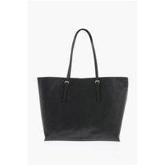 Versace Black Polyester Tote Bag