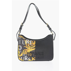 Versace Black Polyester Shoulder Bag