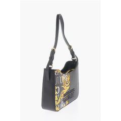 Versace Black Polyester Shoulder Bag