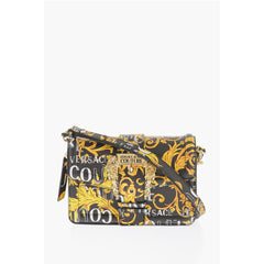 Versace Yellow Polyester Shoulder Bag