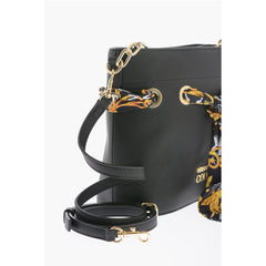 Versace Black Polyester Shoulder Bag