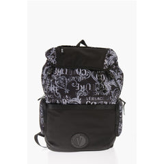 Versace Bicolor Polyester Backpack