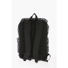 Versace Bicolor Polyester Backpack