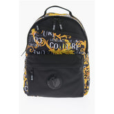 Versace Black Polyester Backpack