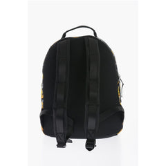 Versace Black Polyester Backpack