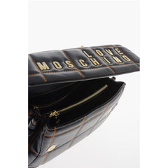 Moschino Black Polyethylene Tote Bag