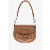 Moschino Brown Polyethylene Shoulder Bag
