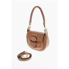 Moschino Brown Polyethylene Shoulder Bag