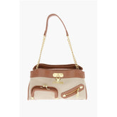 Moschino White Cotton Tote Bag