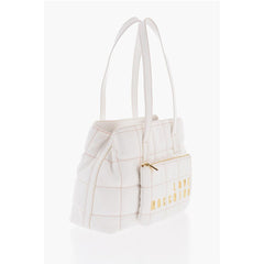 Moschino White Polyethylene Shoulder Bag