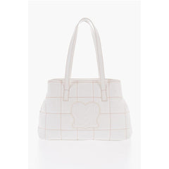 Moschino White Polyethylene Shoulder Bag