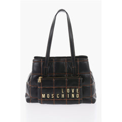 Moschino Black Polyethylene Shoulder Bag