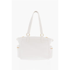 Moschino White Polyethylene Shoulder Bag