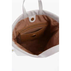 Moschino White Polyethylene Tote Bag