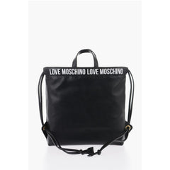Moschino Black Polyethylene Tote Bag