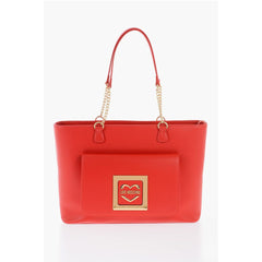 Moschino Red Polyethylene Shoulder Bag