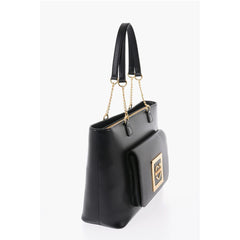 Moschino Black Polyethylene Tote Bag