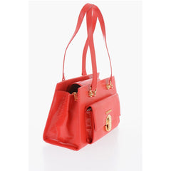 Moschino Red Polyethylene Shoulder Bag