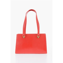 Moschino Red Polyethylene Shoulder Bag