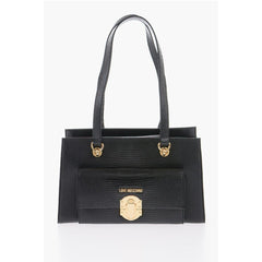 Moschino Black Polyethylene Shoulder Bag