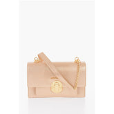 Moschino Gold Polyethylene Shoulder Bag