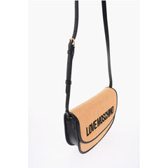 Moschino Bicolor Cotton Shoulder Bag
