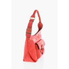 Moschino Red Polyethylene Shoulder Bag