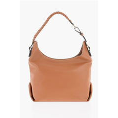 Moschino Brown Polyethylene Shoulder Bag