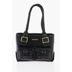 Moschino Black Polyethylene Shoulder Bag