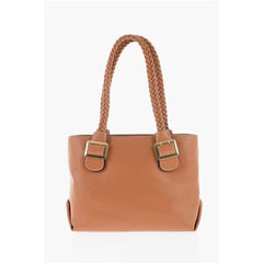 Moschino Brown Polyethylene Shoulder Bag