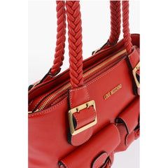 Moschino Red Polyethylene Shoulder Bag