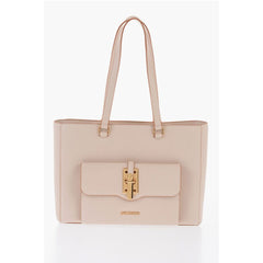 Moschino Beige Polyethylene Shoulder Bag