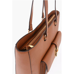 Moschino Brown Polyethylene Shoulder Bag