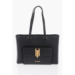 Moschino Black Polyethylene Tote Bag